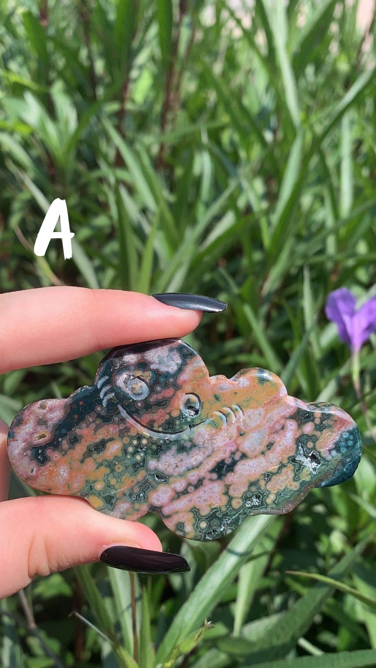 Ocean Jasper Smiley Cloud