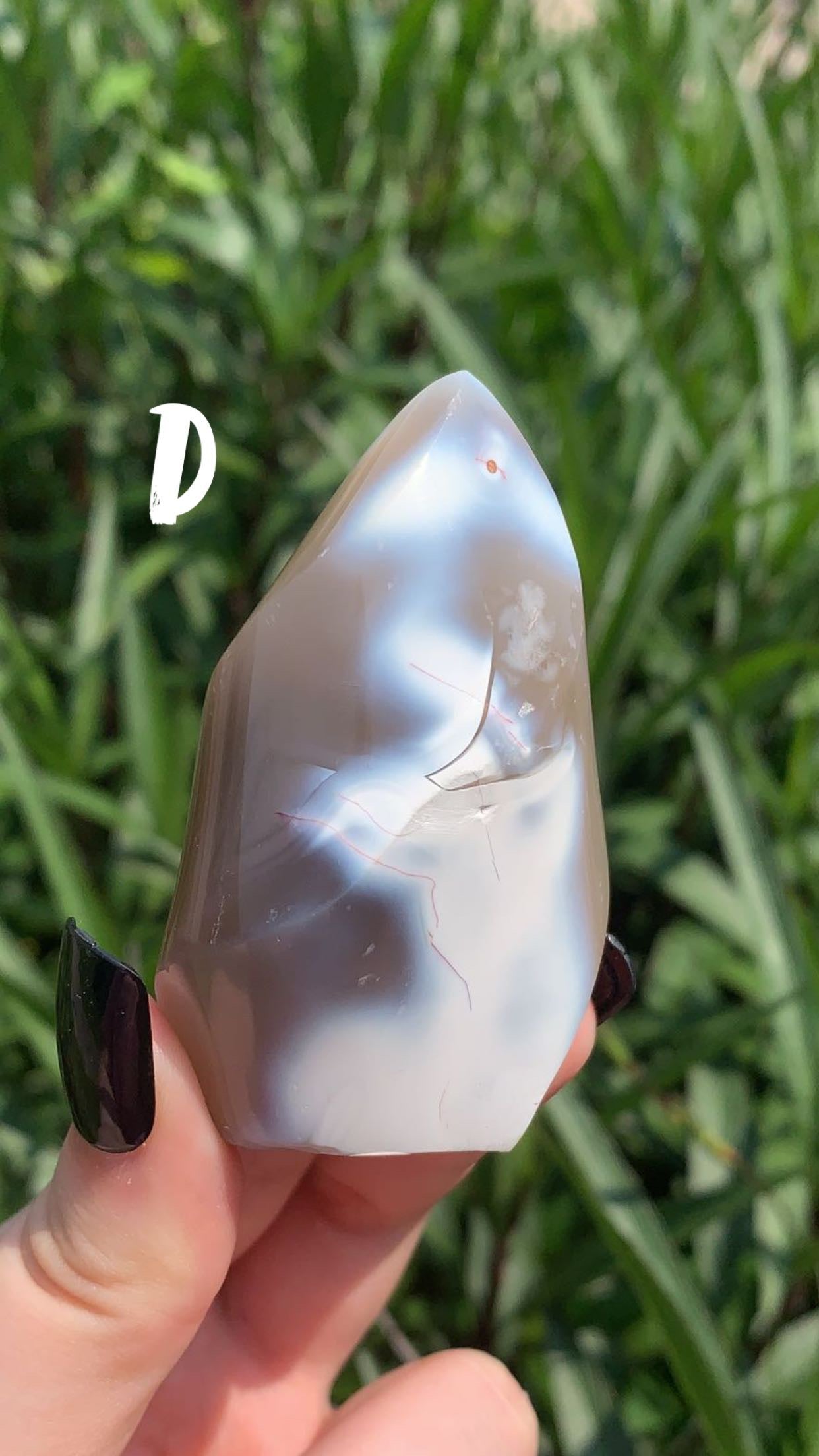 Orca Agate Flame
