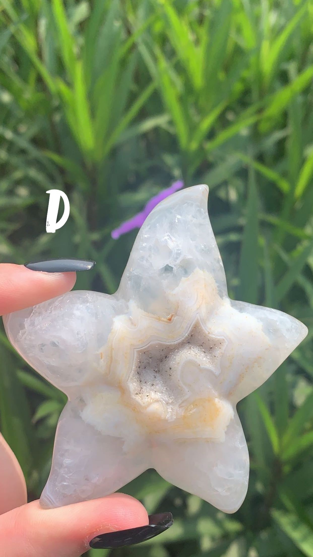 Druzy Agate Stars