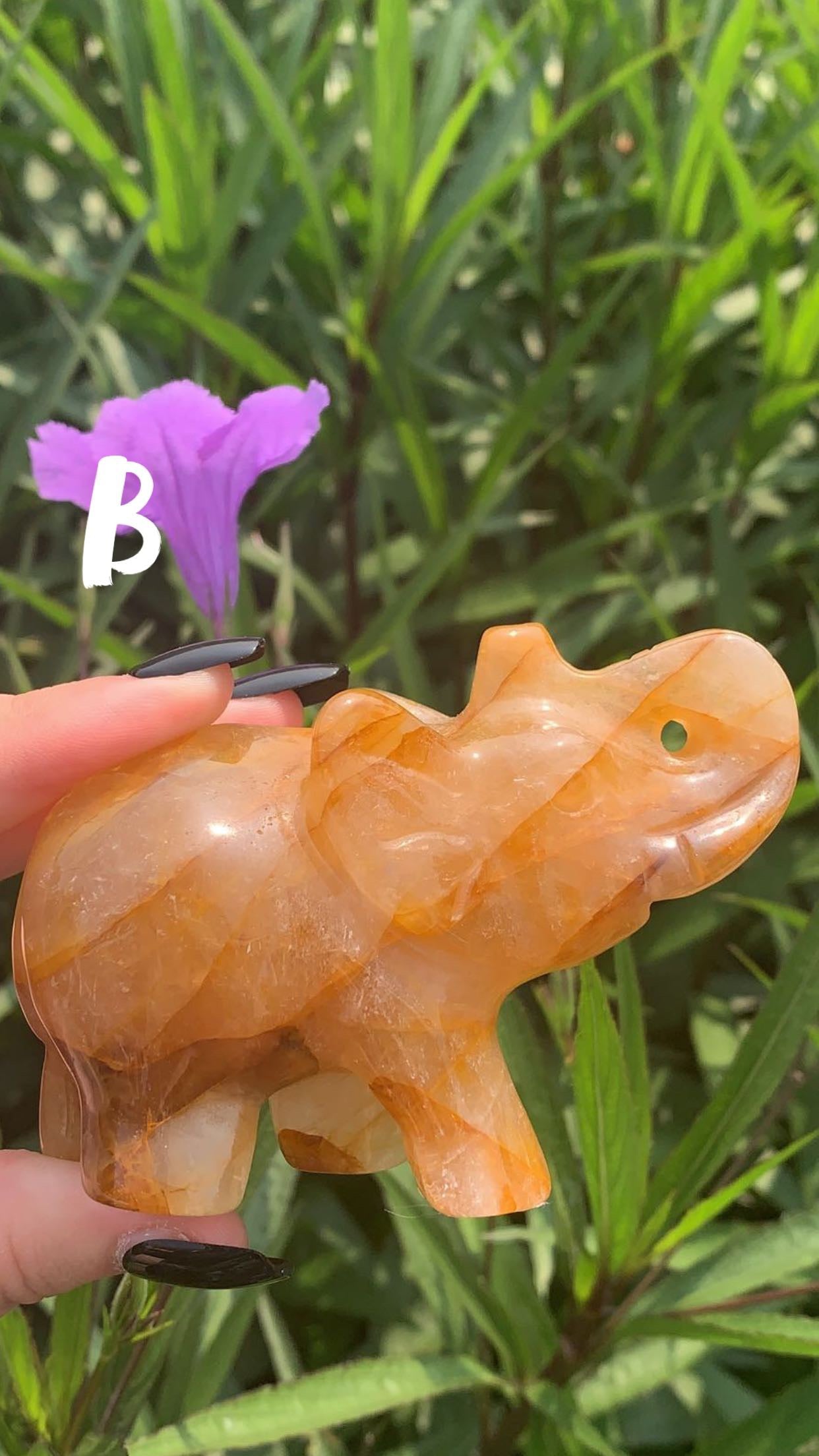 Large Golden Healer Elephant