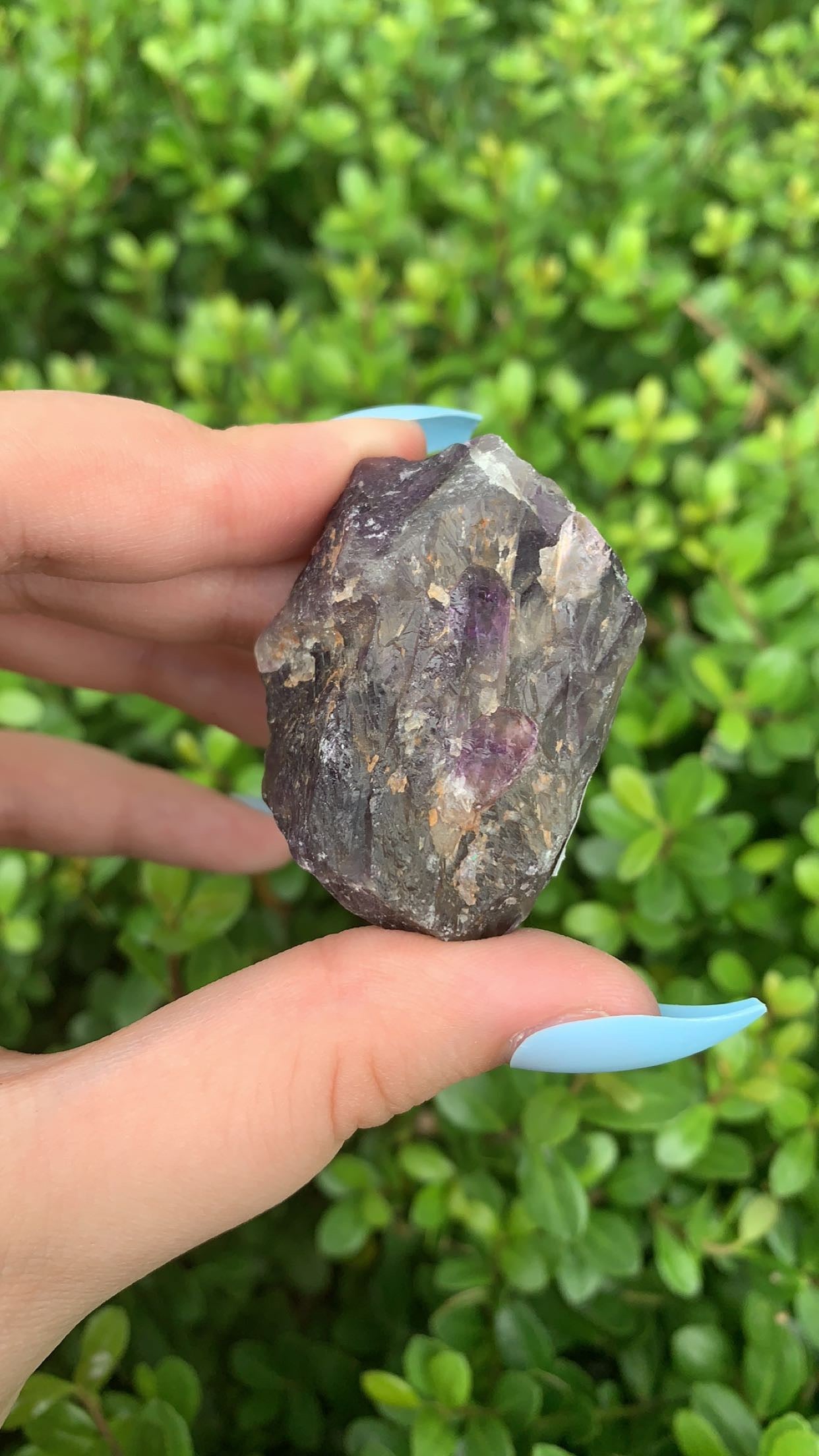 Raw Purple Fluorite
