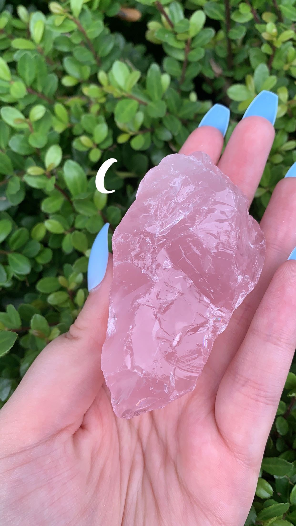 Large Raw Rose Quartz