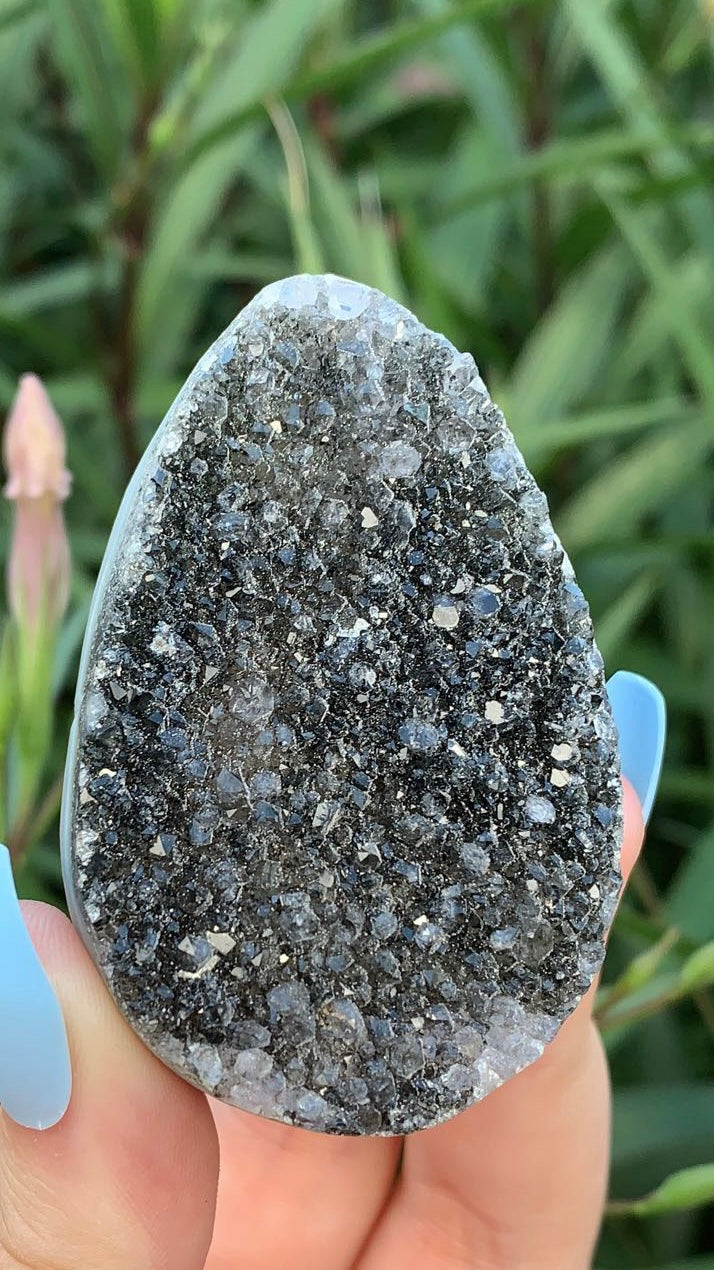 Druzy Agate Egg