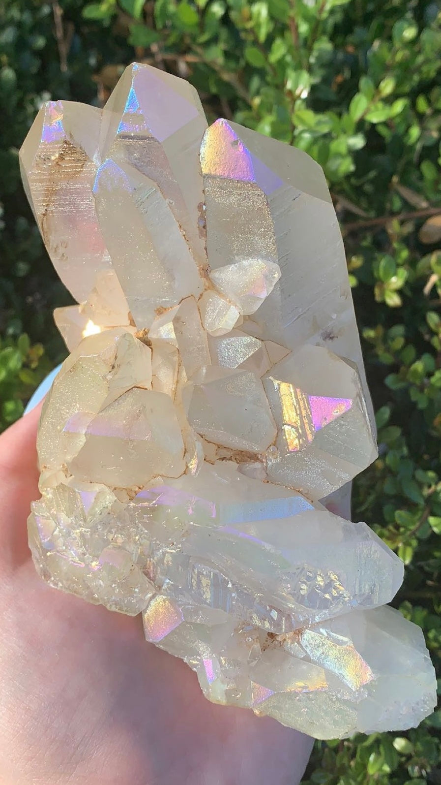 Smokey Angel Aura Quartz