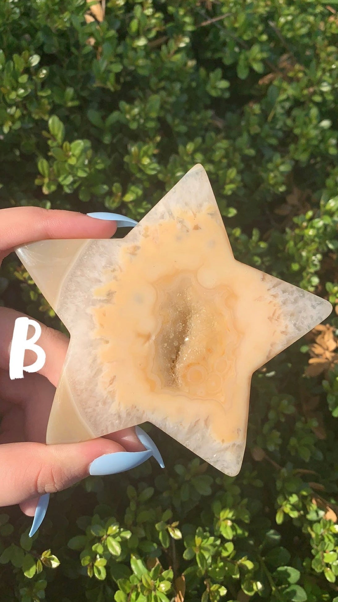 Druzy Agate Stars