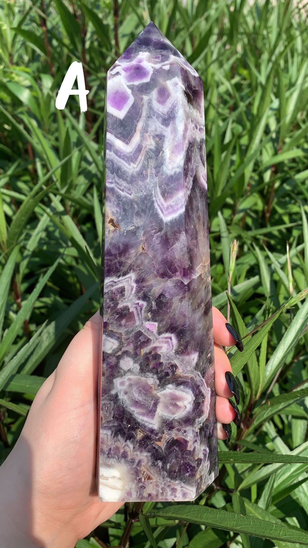 Large Dream Amethyst Tower