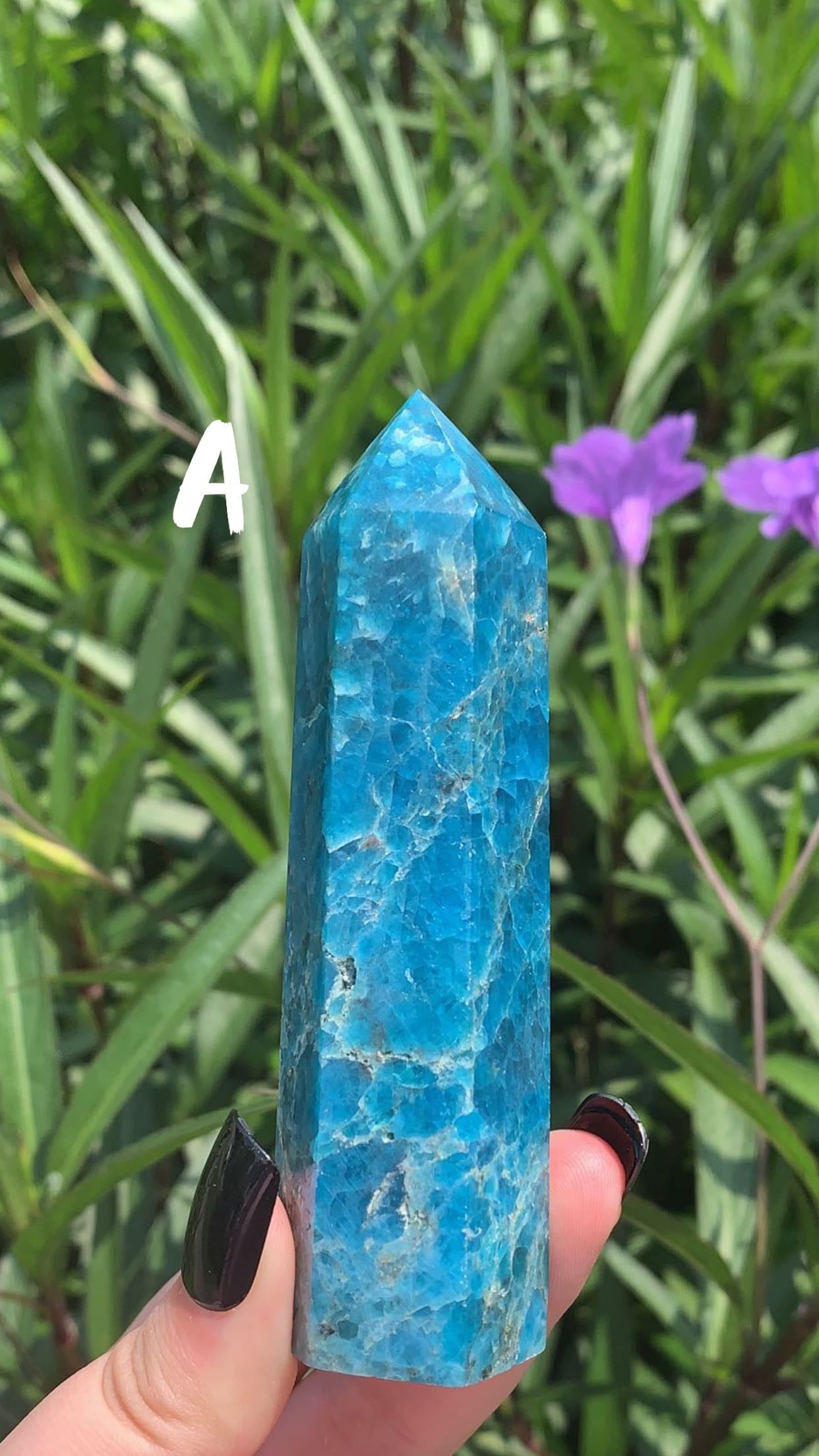 Blue Apatite Tower