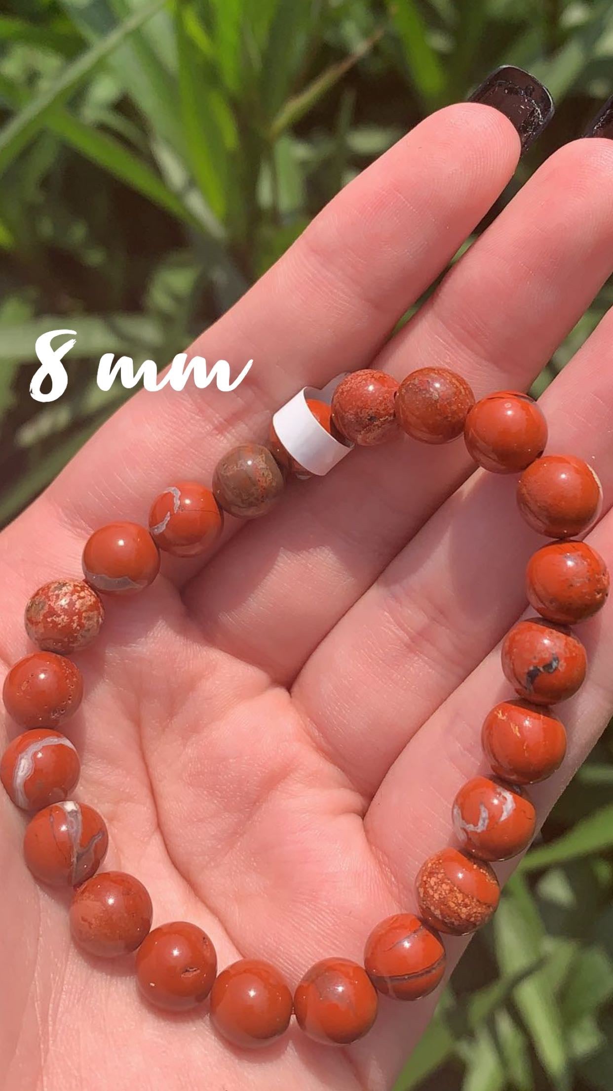 Red Jasper 8mm Bracelet