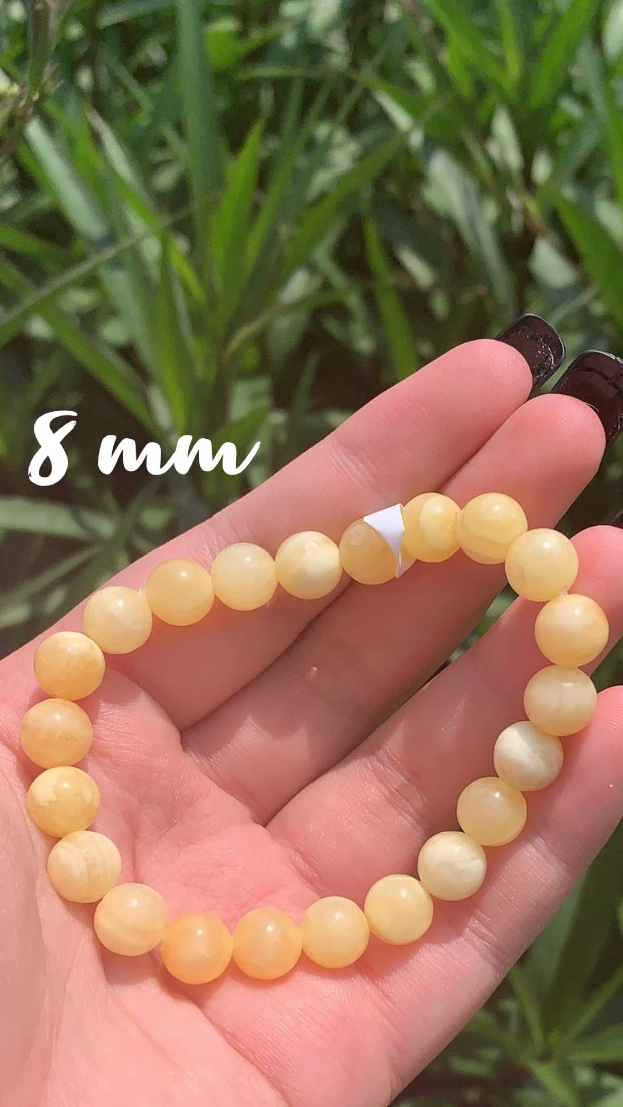 Yellow Calcite 8mm Bracelet