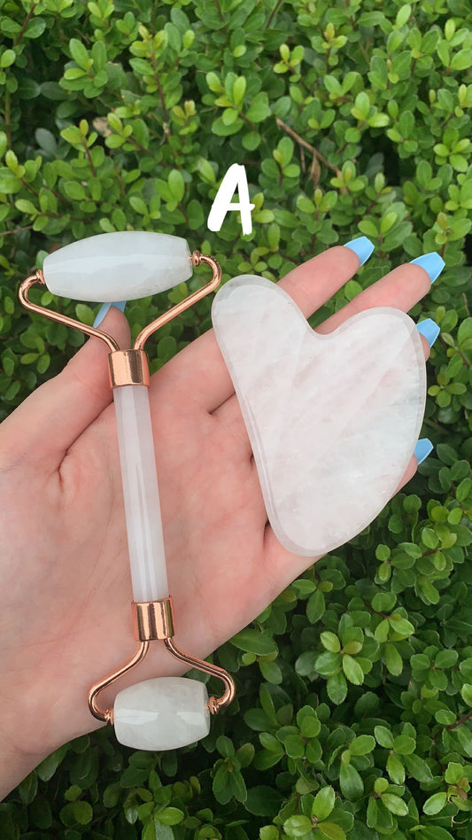 Face Roller and Gua Sha Face Set